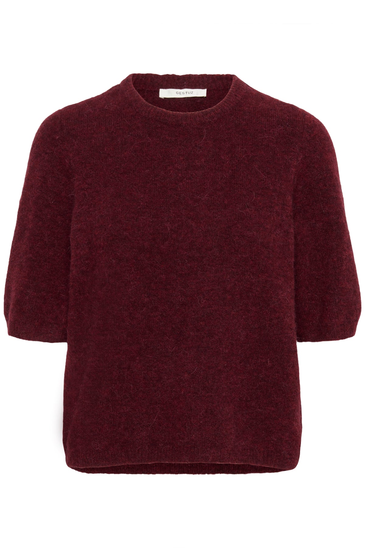 Gestuz Gzalpha SS Tee - Blood Red Mélange