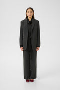 Gzerle Blazer - Dark Grey Melange