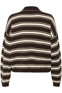 Gzpaige Polo Pullover - Molé/Dark Beech/Egret