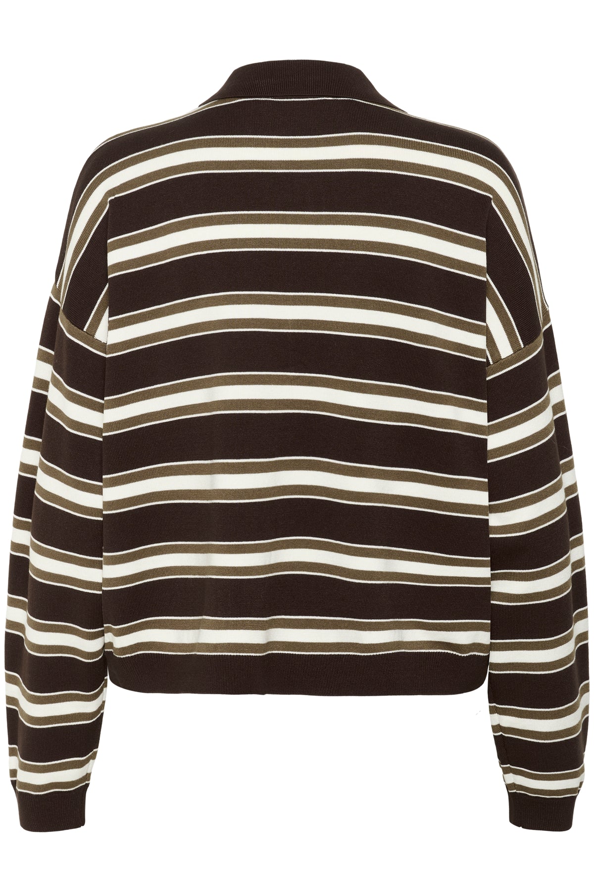 Gestuz Gzpaige Polo Pullover - Molé/Dark Beech/Egret