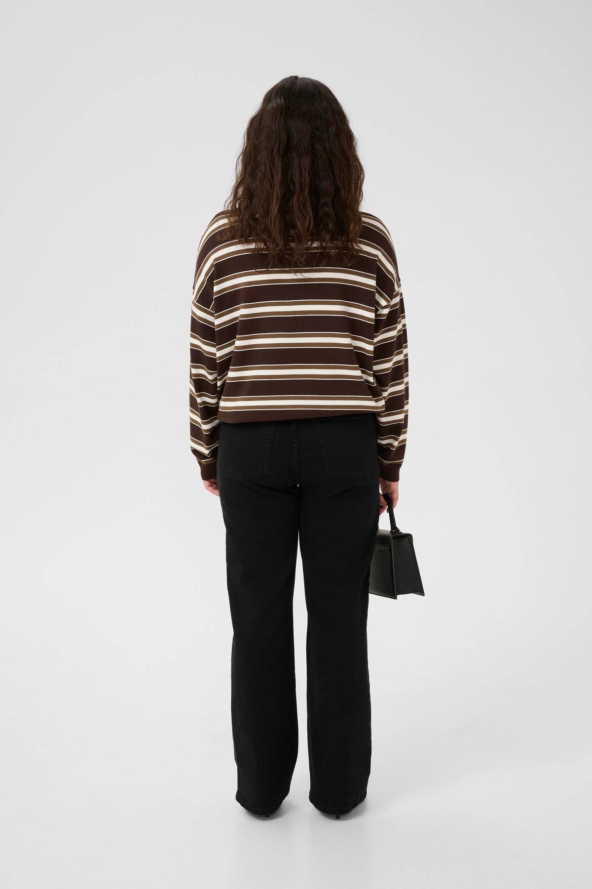 Gestuz Gzpaige Polo Pullover - Molé/Dark Beech/Egret