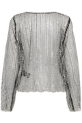 Gzsibba Blouse - Black/Silver