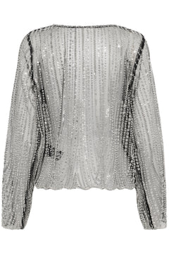 Gzsibba Blouse - Black/Silver