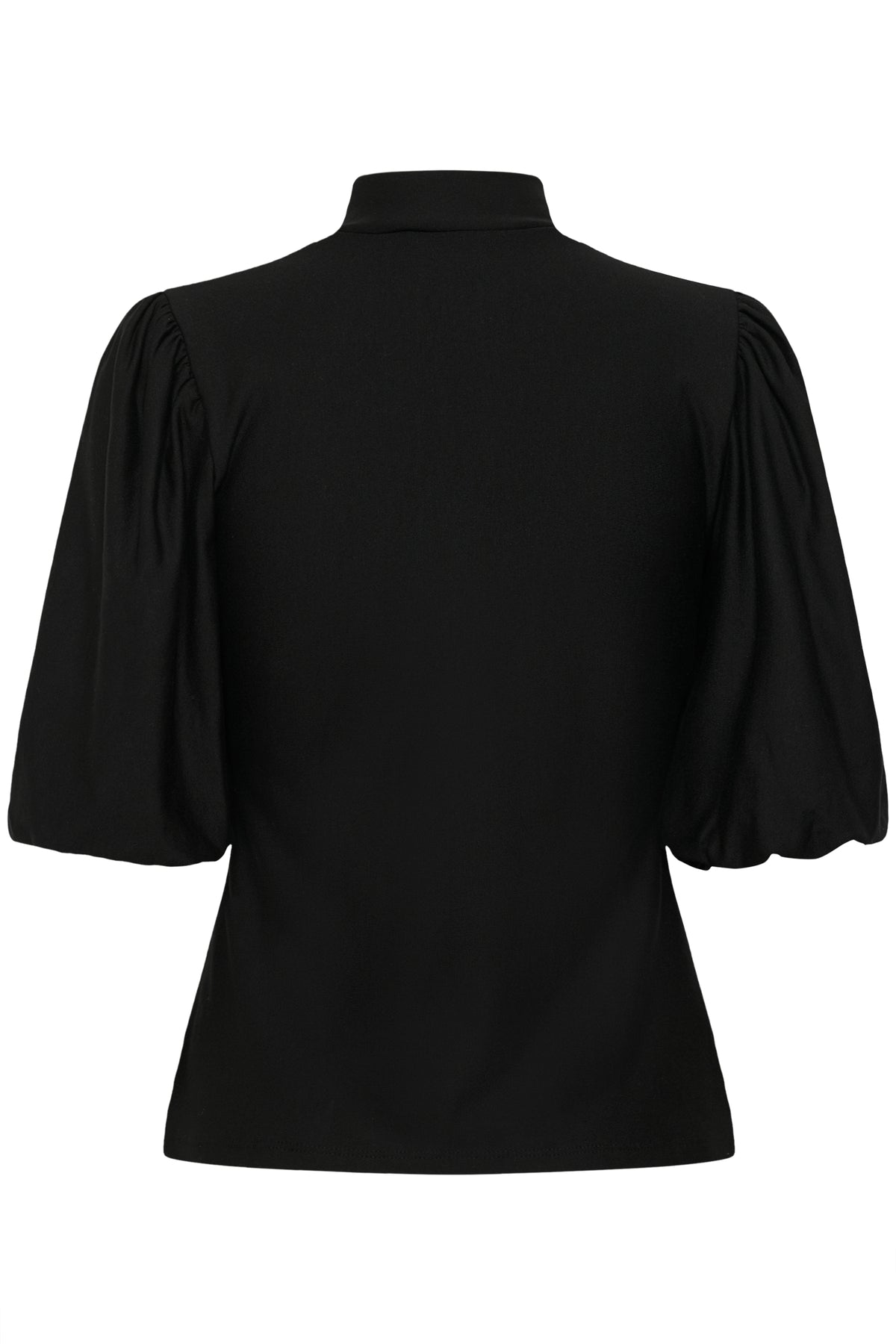 Gzrifa Button Balloon Top - Svart