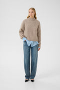 Gzdebbie Pullover - Warm Sand Melange