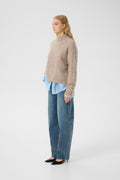 Gzdebbie Pullover - Warm Sand Melange