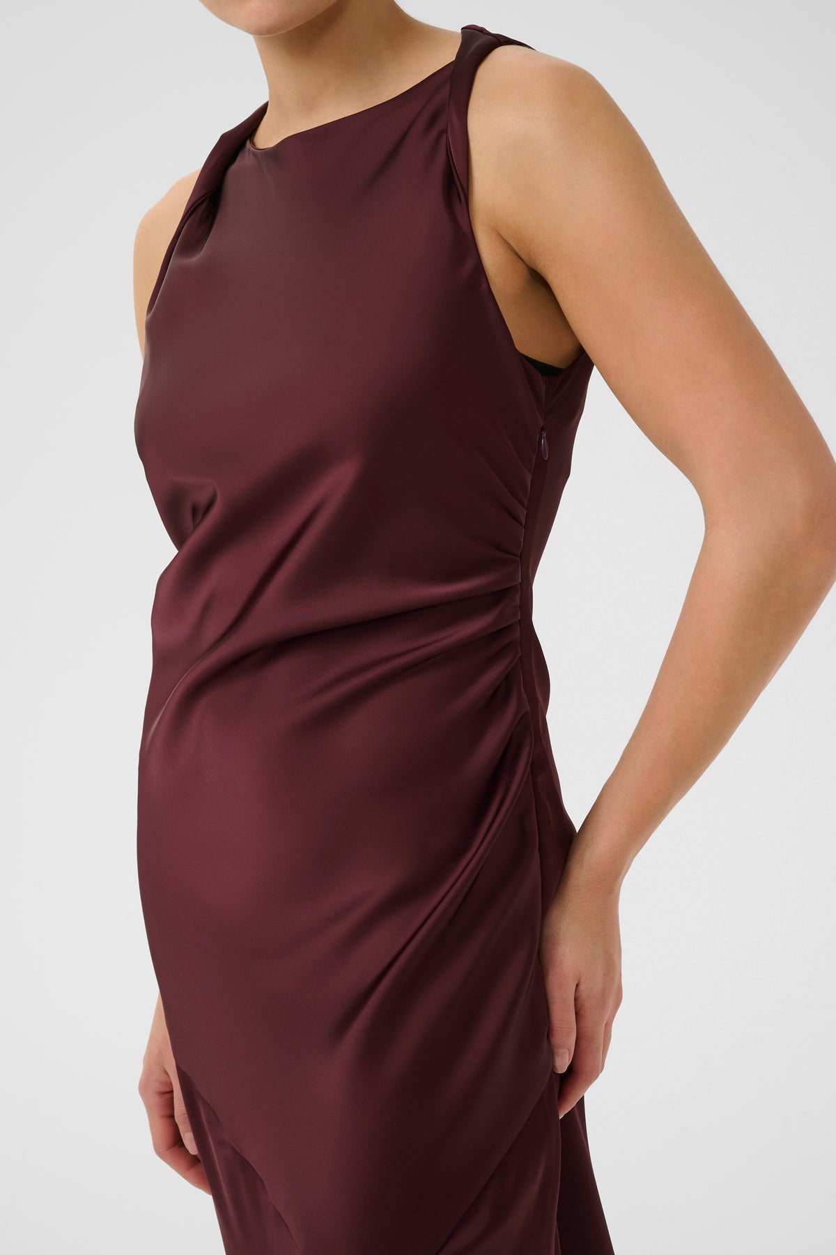 Gzrue Sl Dress - Aronia