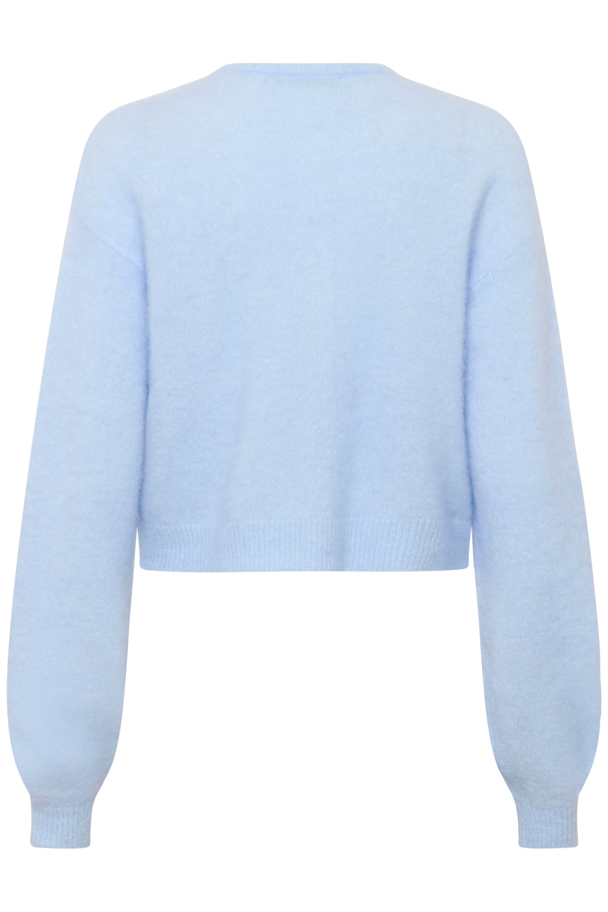 Gzdebbie Short Cardigan - Blue Finch Mélange