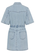 Gzmonie Dress - Light Blue Denim