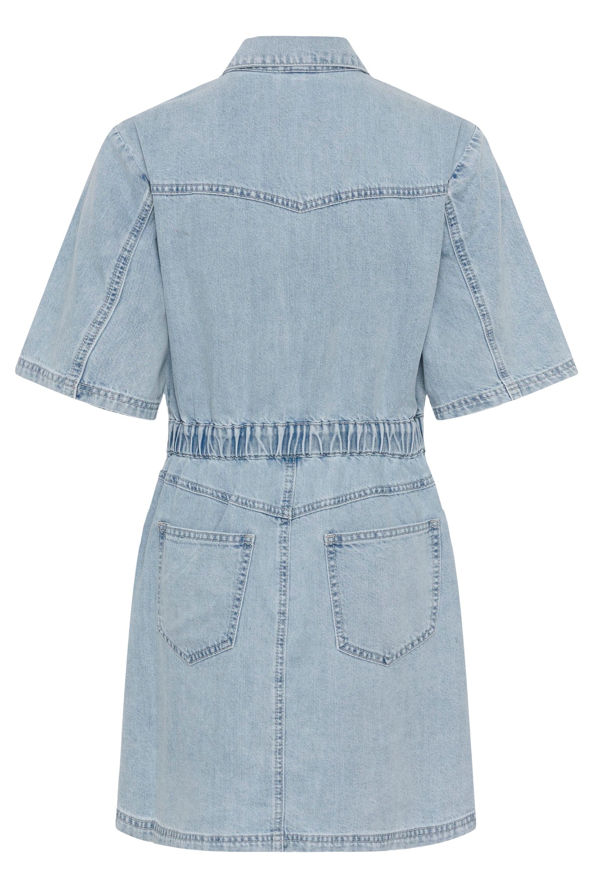 Gzmonie Dress - Light Blue Denim