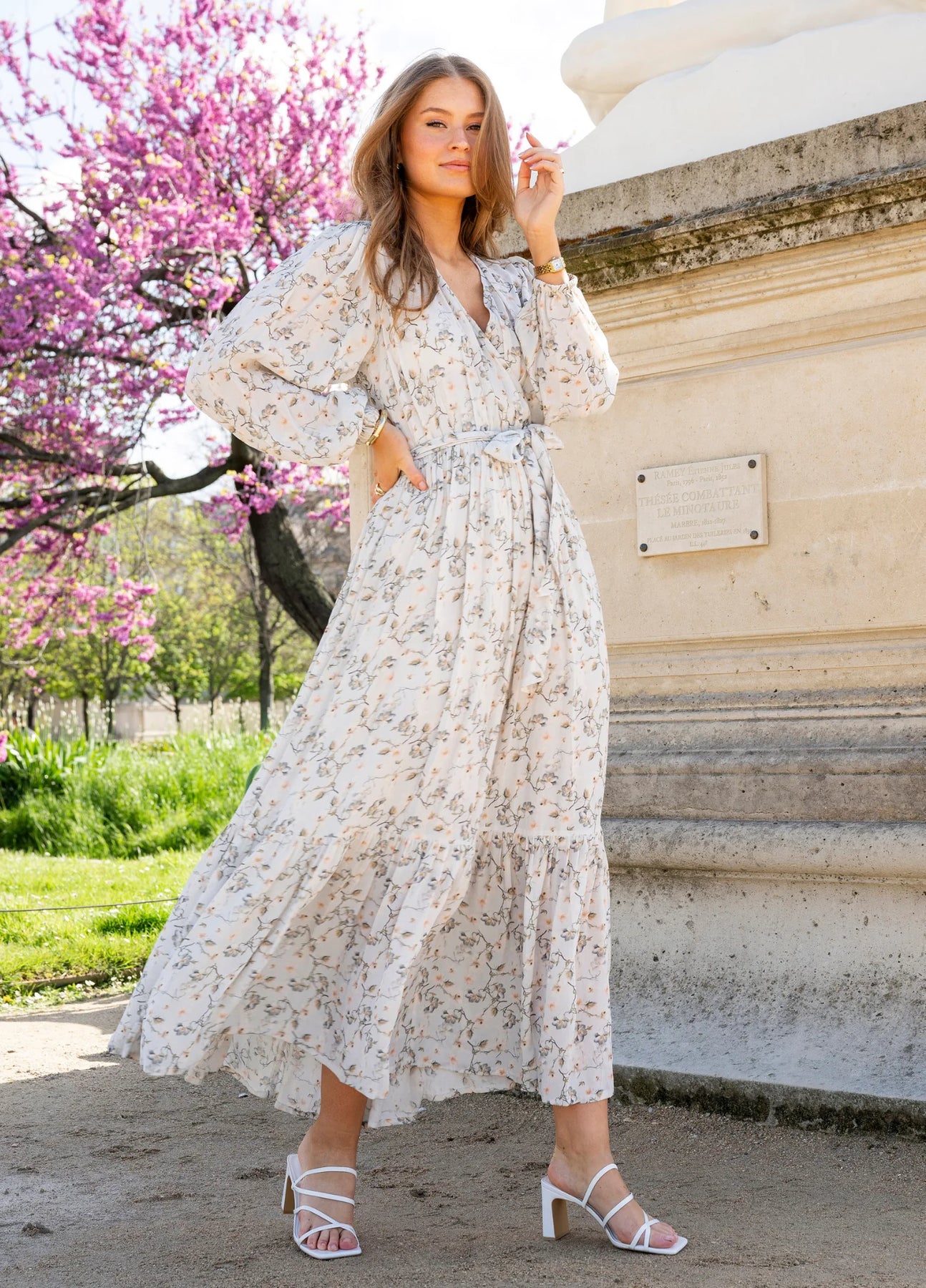 Ingrid Maxi Dress - Pastel Blue