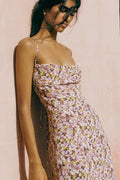Lusia Midi Dress - Cala Nika Floral