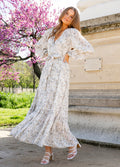 Ingrid Maxi Dress - Pastel Blue