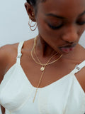 Saffi Necklace 43 - Guld