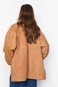Melli Shearlingjacka - Camel Suede