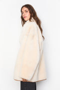 Melli Shearlingjacka - Camel Suede