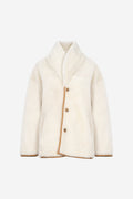 Melli Shearlingjacka - Camel Suede
