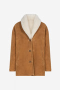 Melli Shearlingjacka - Camel Suede