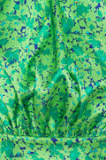 Puff Sleeve Top - Clematis Blue Comb.