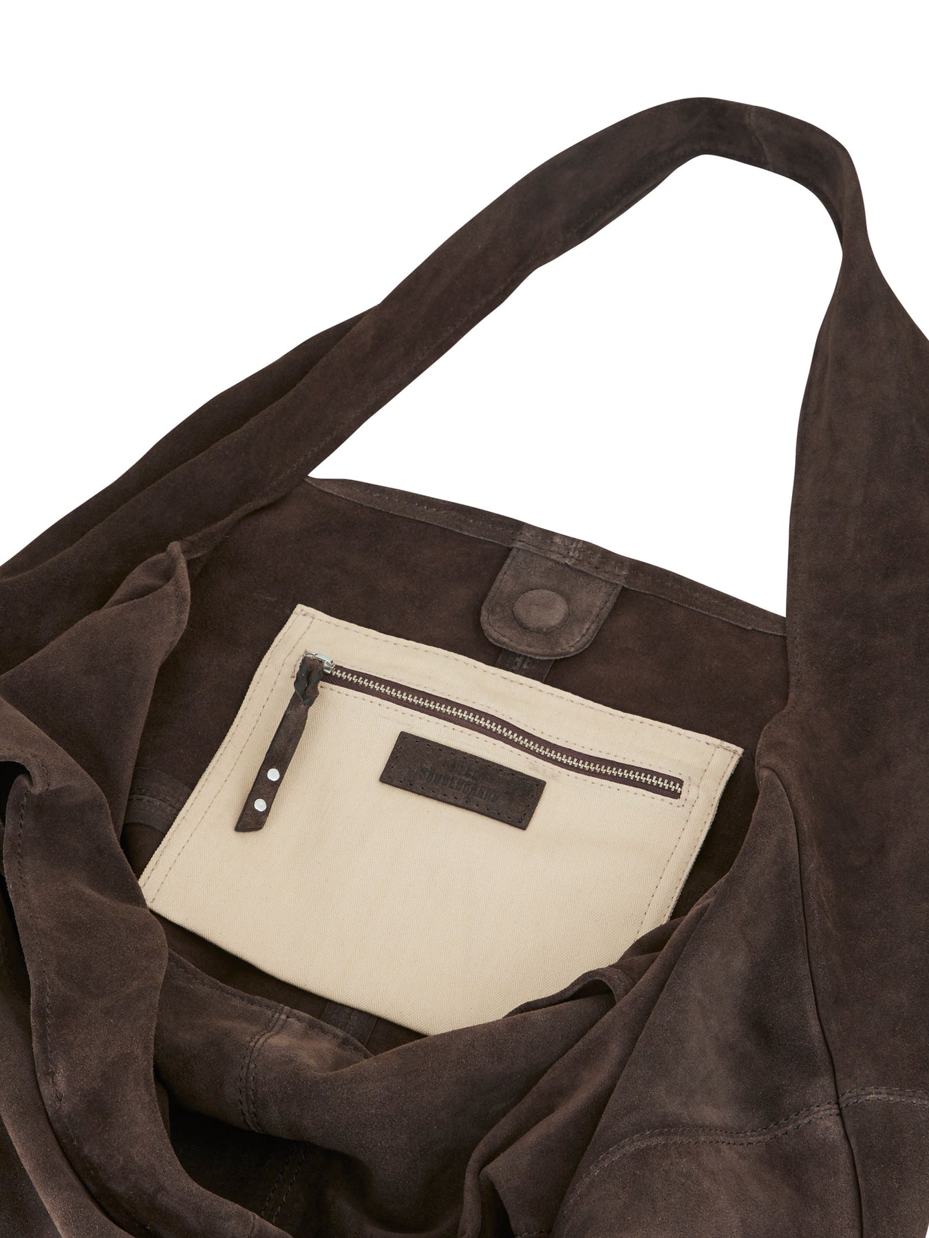 Suede Dalliea Bag - Hot Fudge Brown