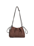 Suede Giana Bag - Hot Fudge Brown