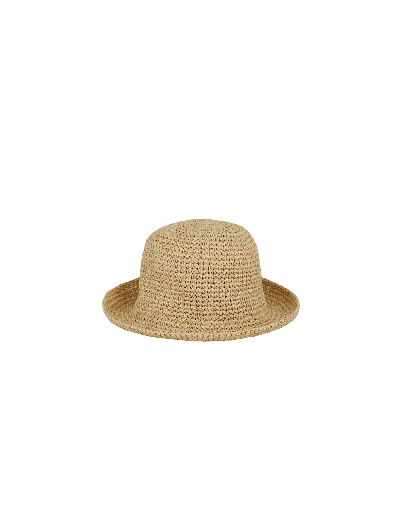 Solid Saverina Straw Hat - Light Nature