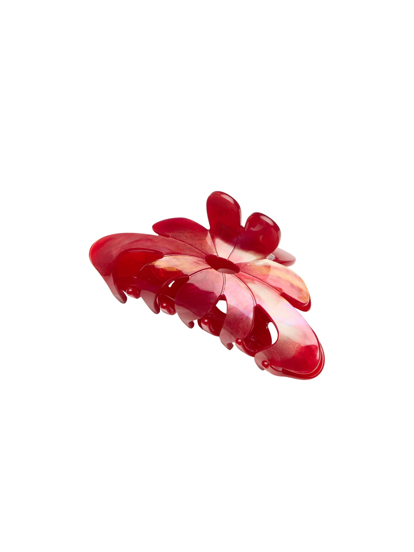 Marbie Magnolia Hårklämma - Adrenaline Red