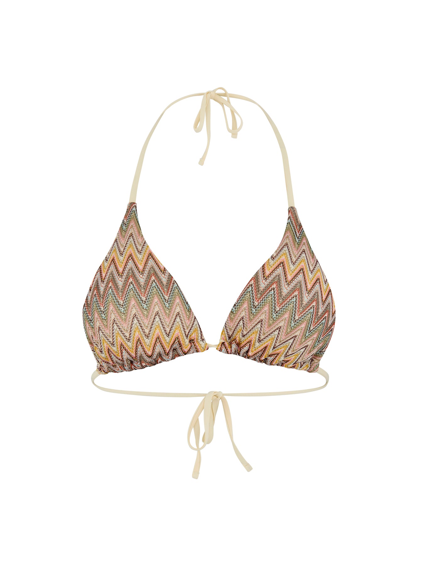 Amber Bel Bikinitopp - Multi/Gul