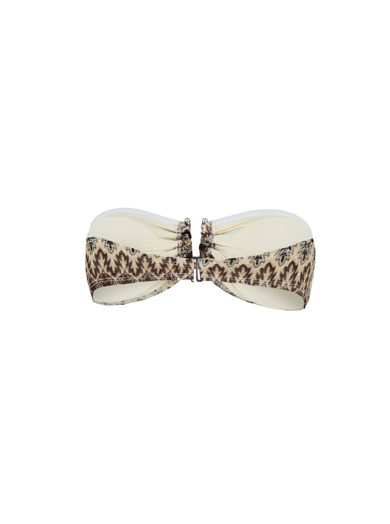 Amber Bandeau Bikinitopp - Mocha Brown