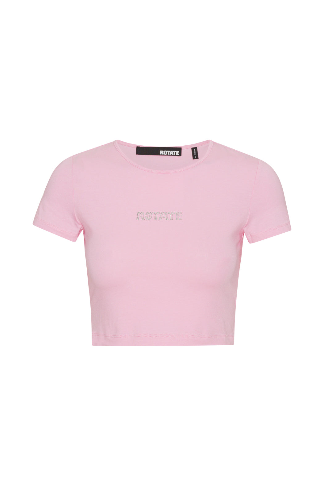 Cropped Logo T-Shirt - Orchid Pink