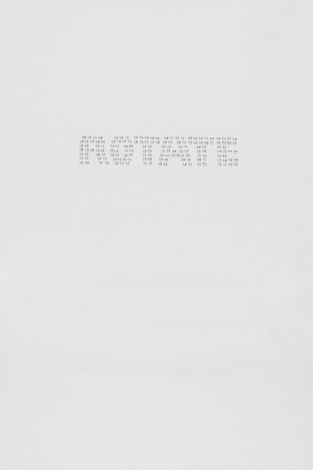 Cropped Logo T-Shirt - Bright White