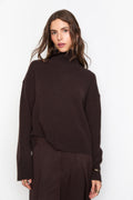 Abigail Knit - Mörkbrun
