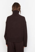 Abigail Knit - Mörkbrun
