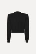 Firm Knit Cardigan - Svart