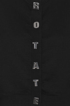 Firm Knit Cardigan - Black