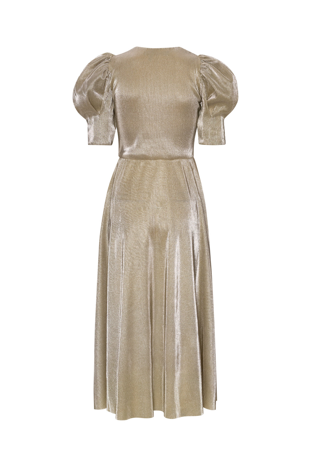 Small Plisse Slit Dress - Rutabaga