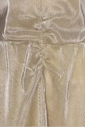 Small Plisse Slit Dress - Rutabaga