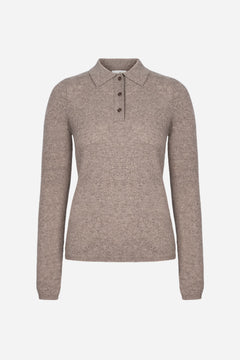 Jolanda Knit - Dark Taupe Melange