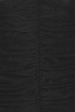 Mini Ruched Ls Dress - Black Comb.