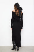 Yvonne Off-Shoulder Knit - Svart