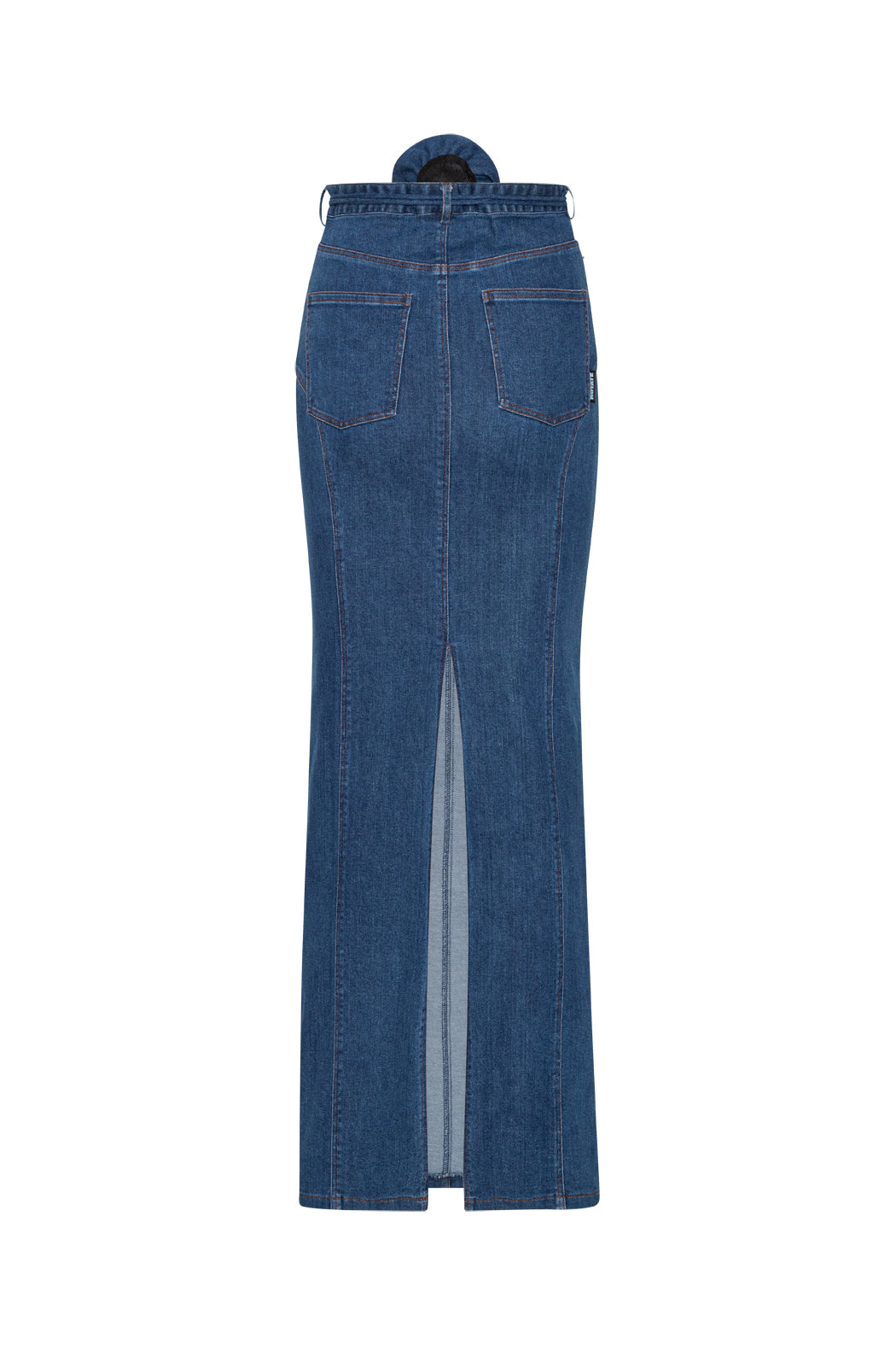 Stretchy Maxi Skirt - Orion Blue