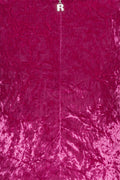 Velvet Puff Mini Dress - Very Berry Pink