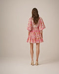Cotton Slub Mini Dress - Hydrangea