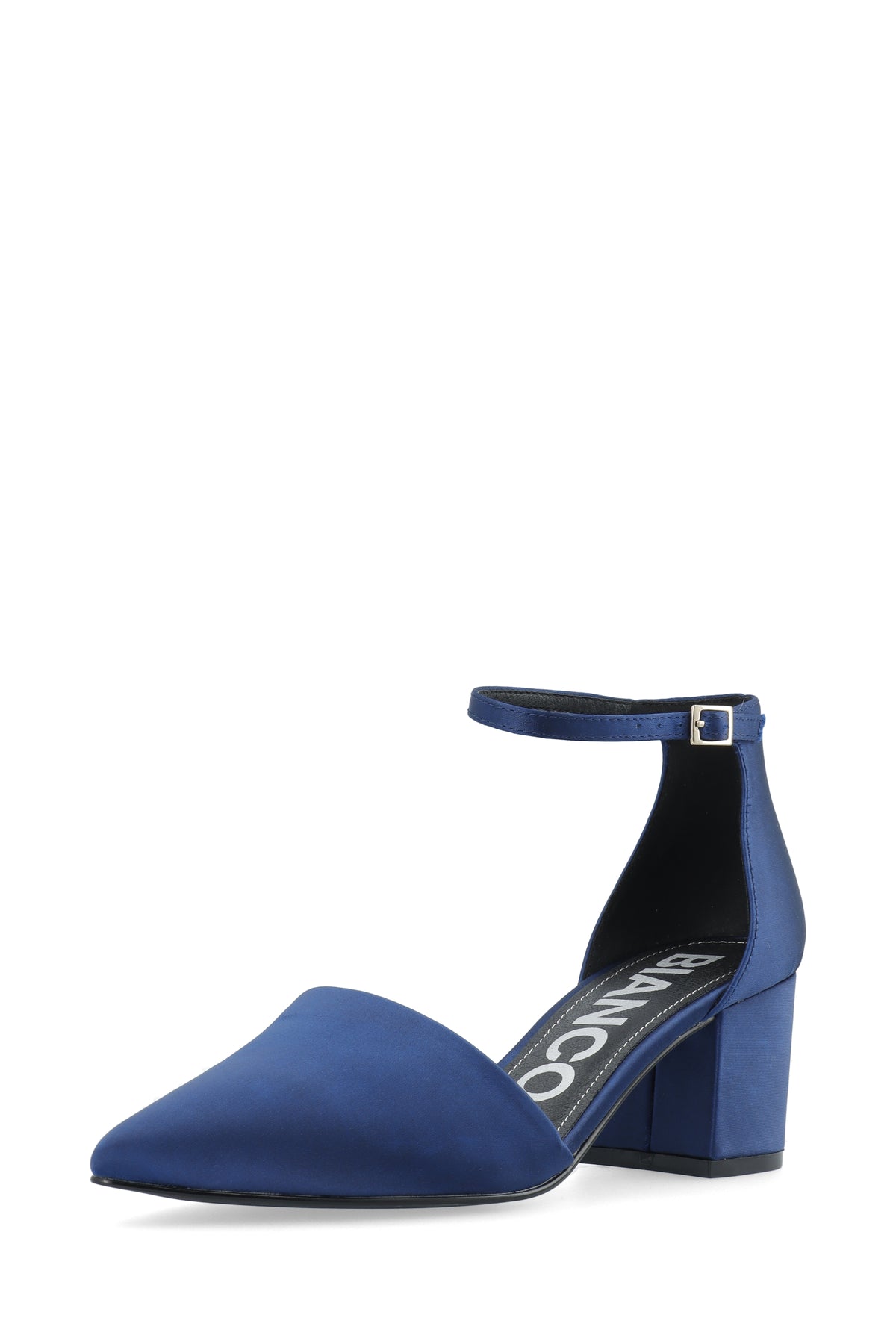 Biadevived Pump Satin - Night Blue