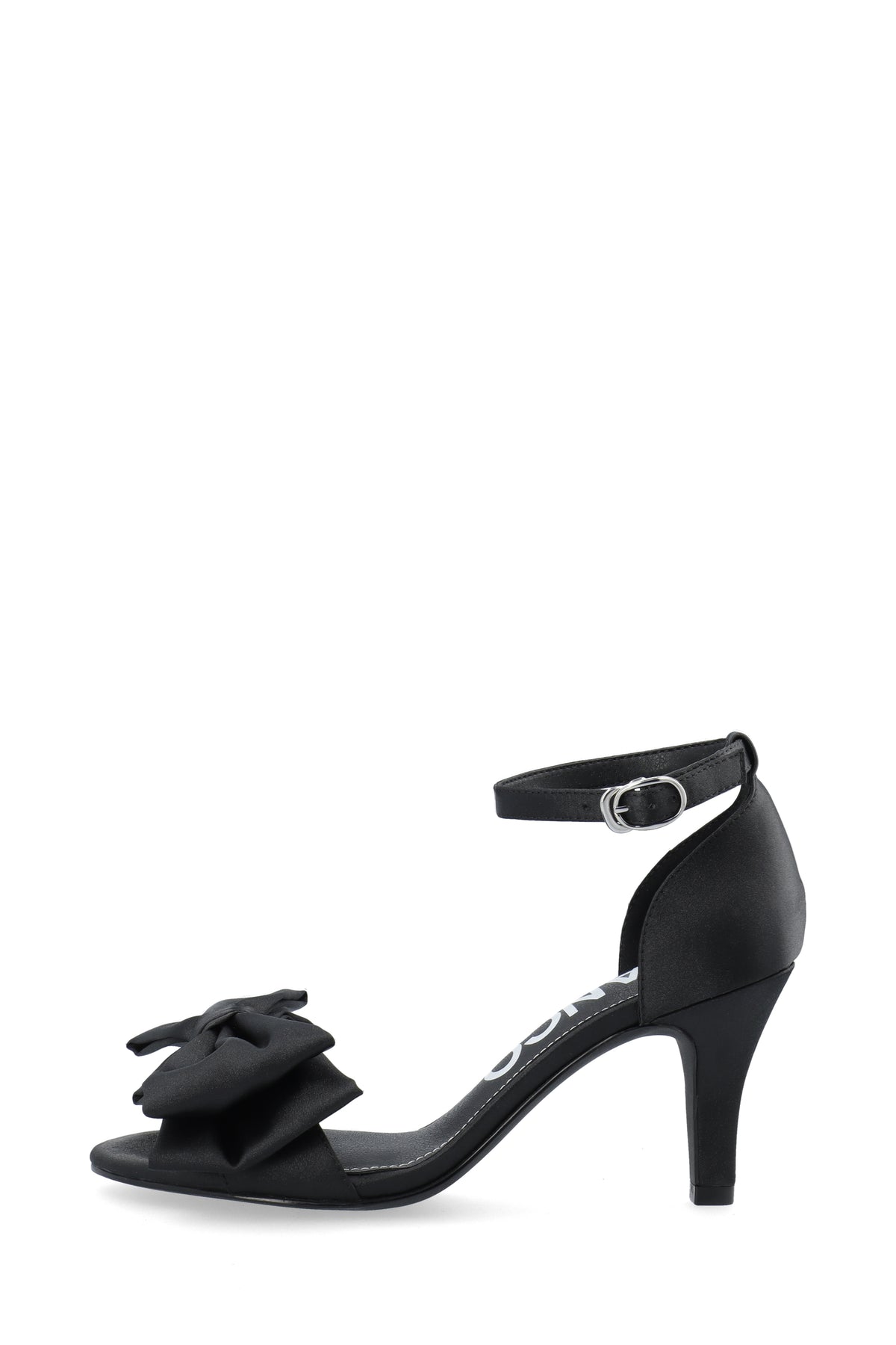 Biaadore Bow Sandal Satin - Black