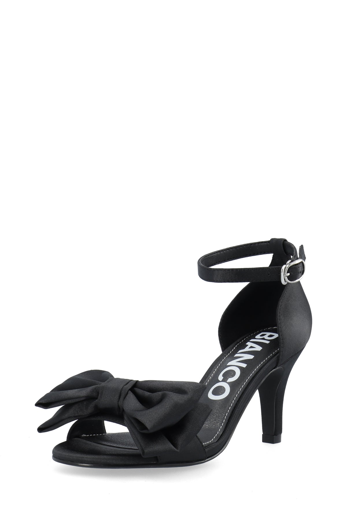 Biaadore Bow Sandal Satin - Black
