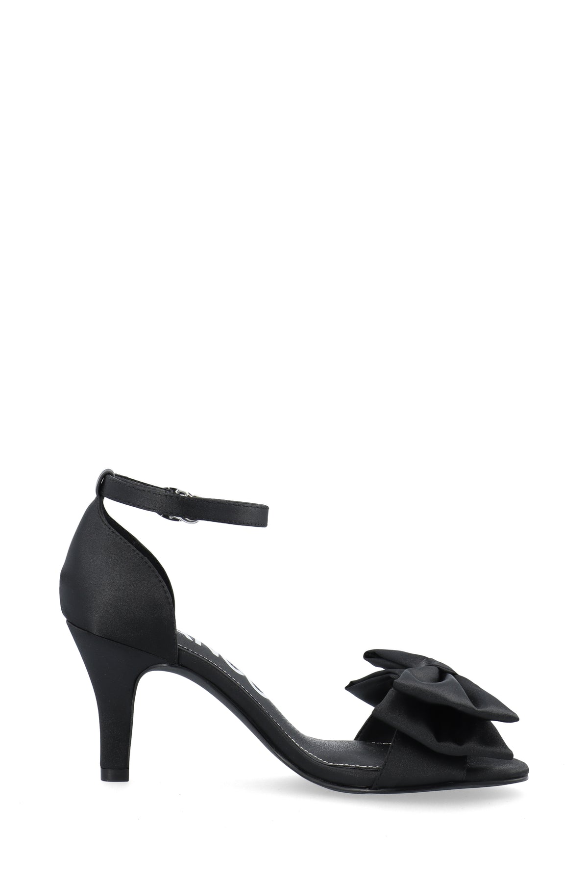 Biaadore Bow Sandal Satin - Black