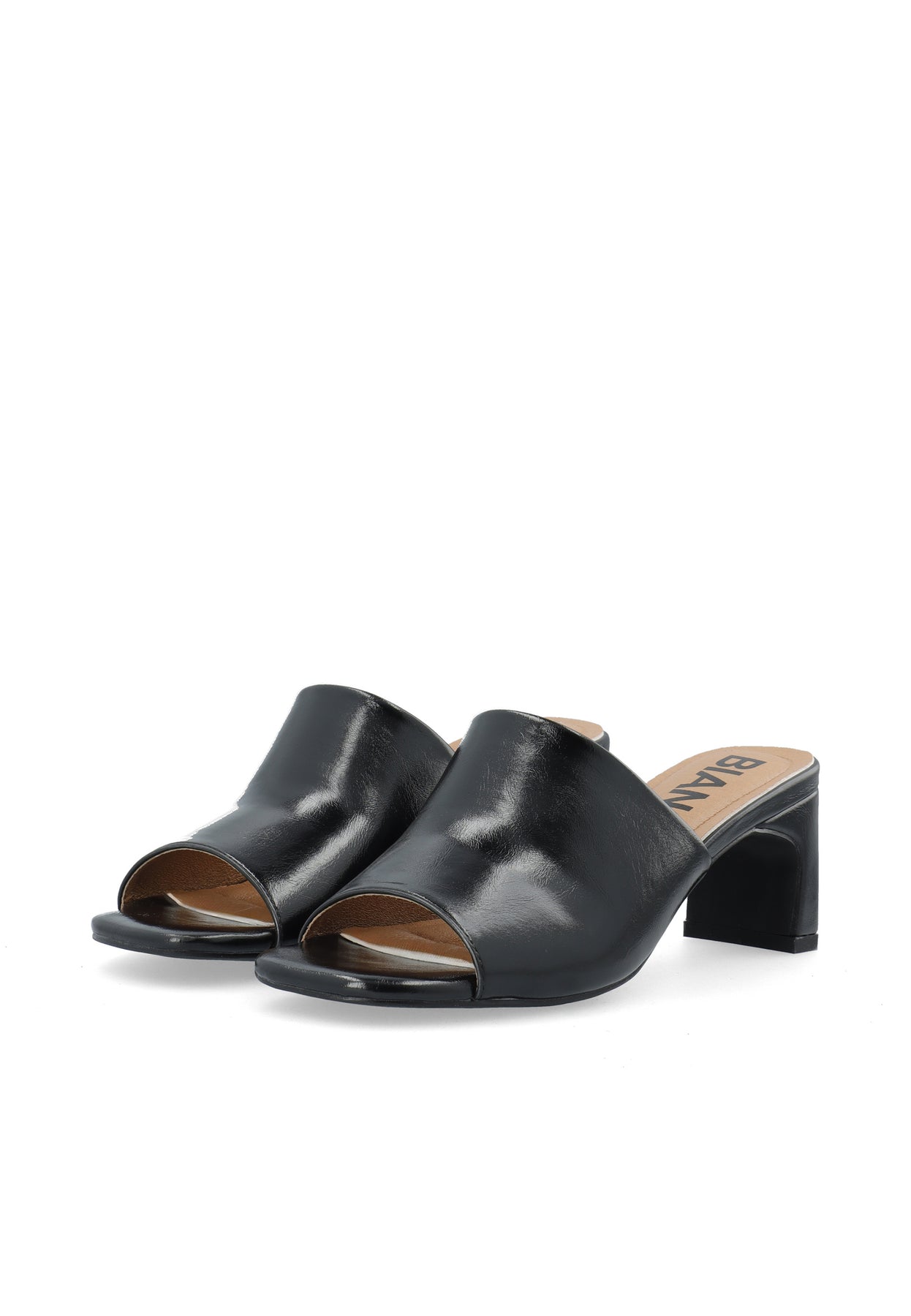 Biadina Mule Faux Leather - Svart