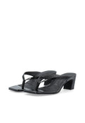 Biaspice Toe Post Faux Leather - Svart Lack