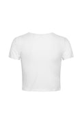 Cropped T-Shirt - Bright White